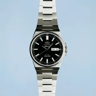 Relógio Orient Elegance 3 Estrelas Automático Preto Bracelete Integrado