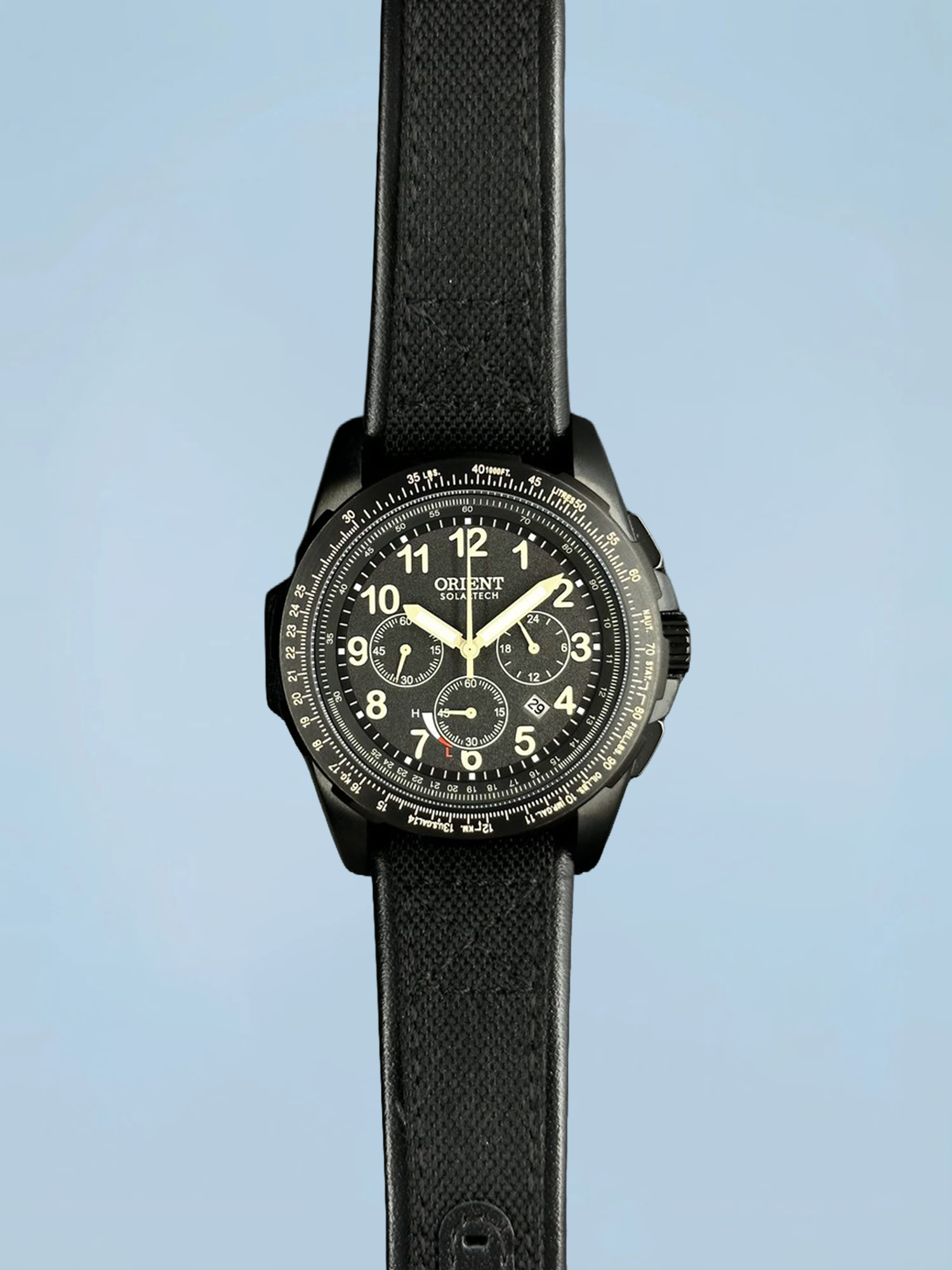 Orient Solartech Elite Air Solar All Black