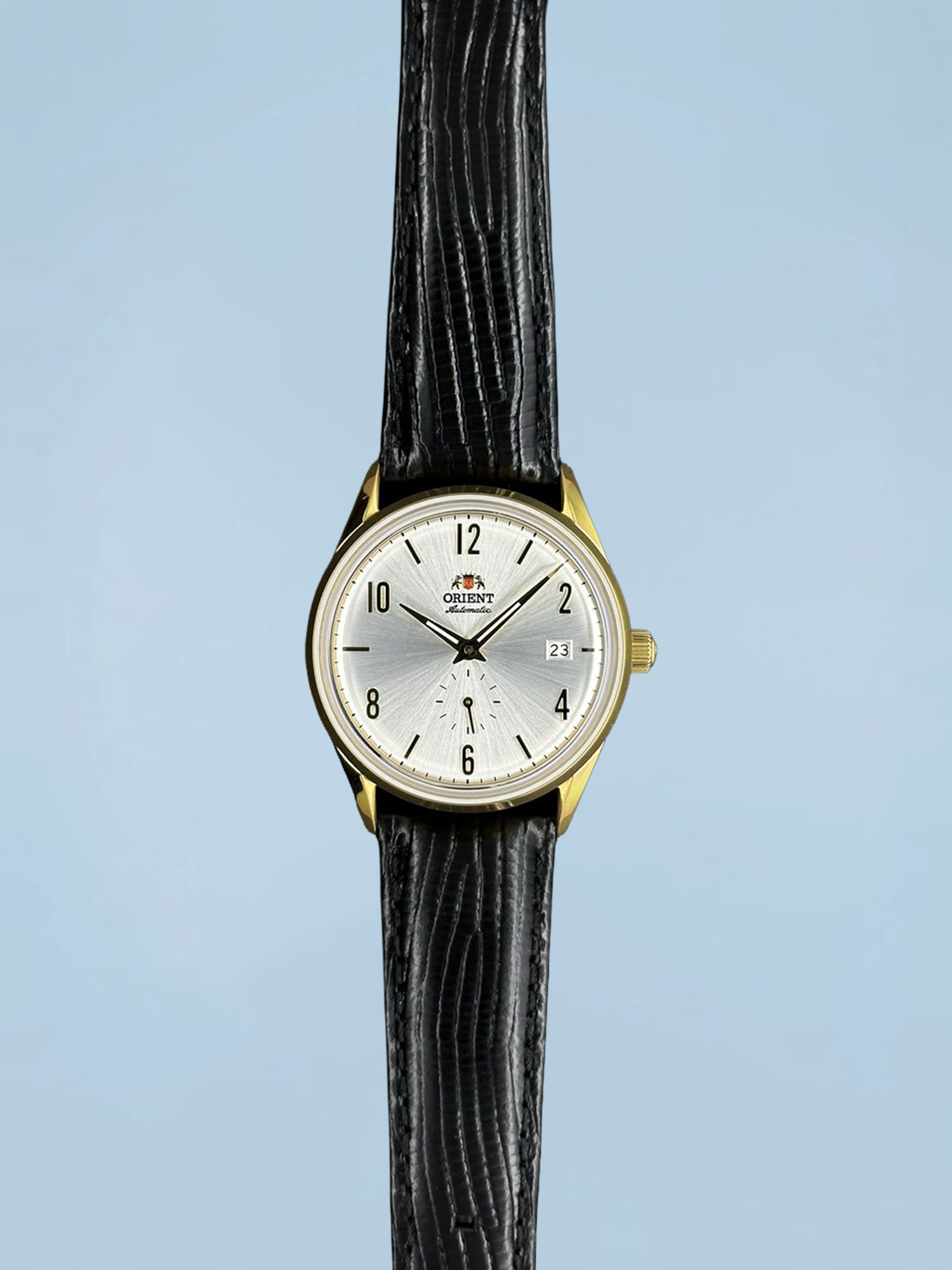 Orient Special Calibers Automático Dourado e Branco Couro
