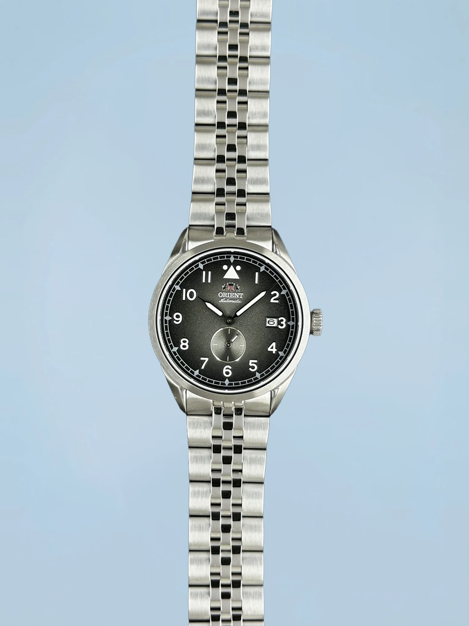 Orient Special Calibers Pilot Automático Cinza / Preto