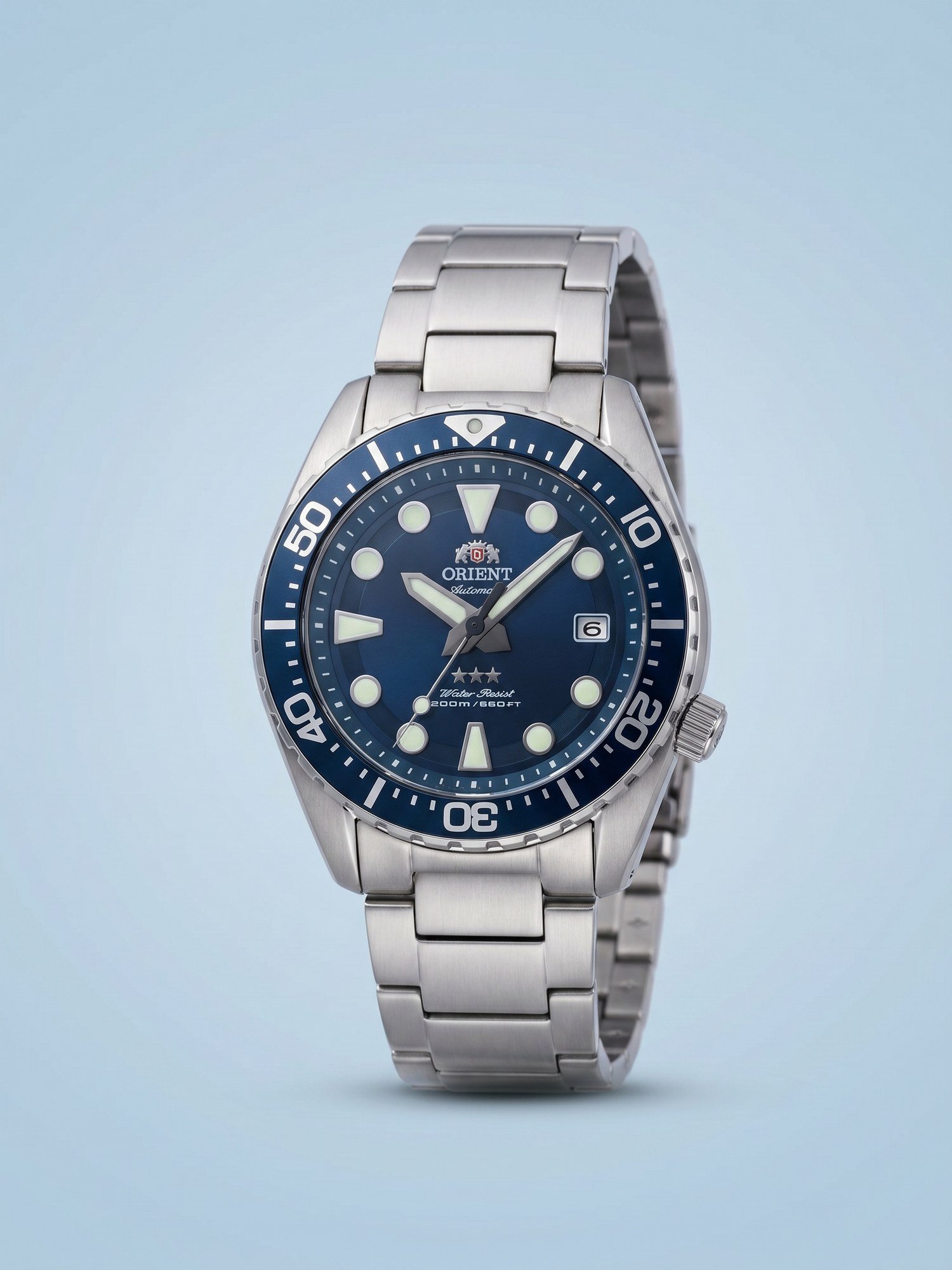 Orient Sport Sea Diver ISO 3 Estrelas Automático Azul