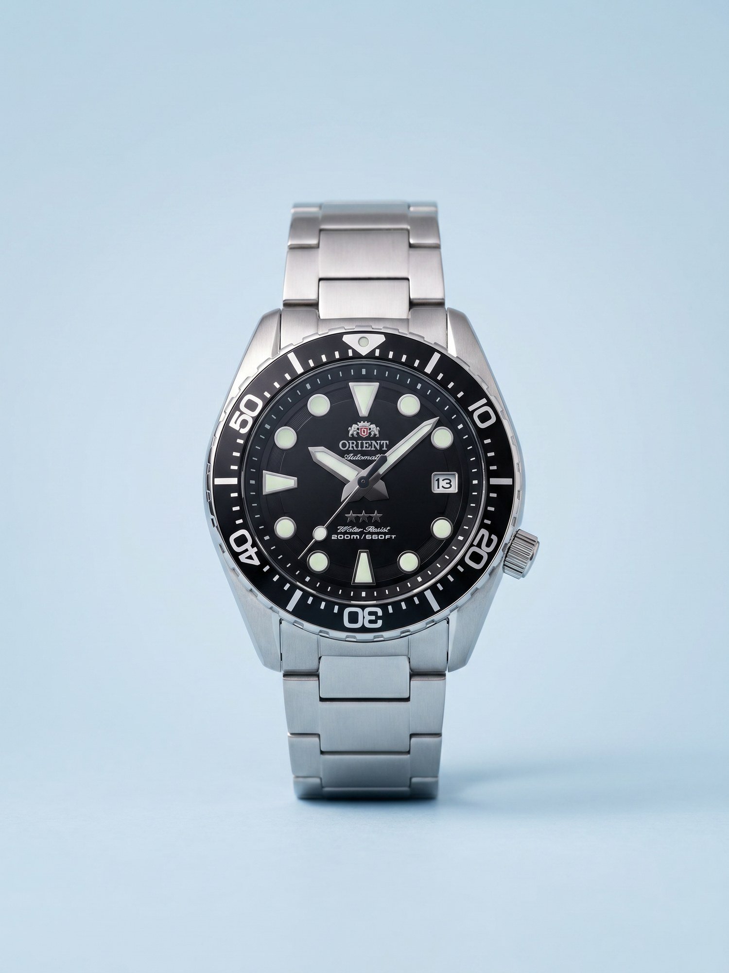 Orient Sport Sea Diver ISO 3 Estrelas Automático Preto