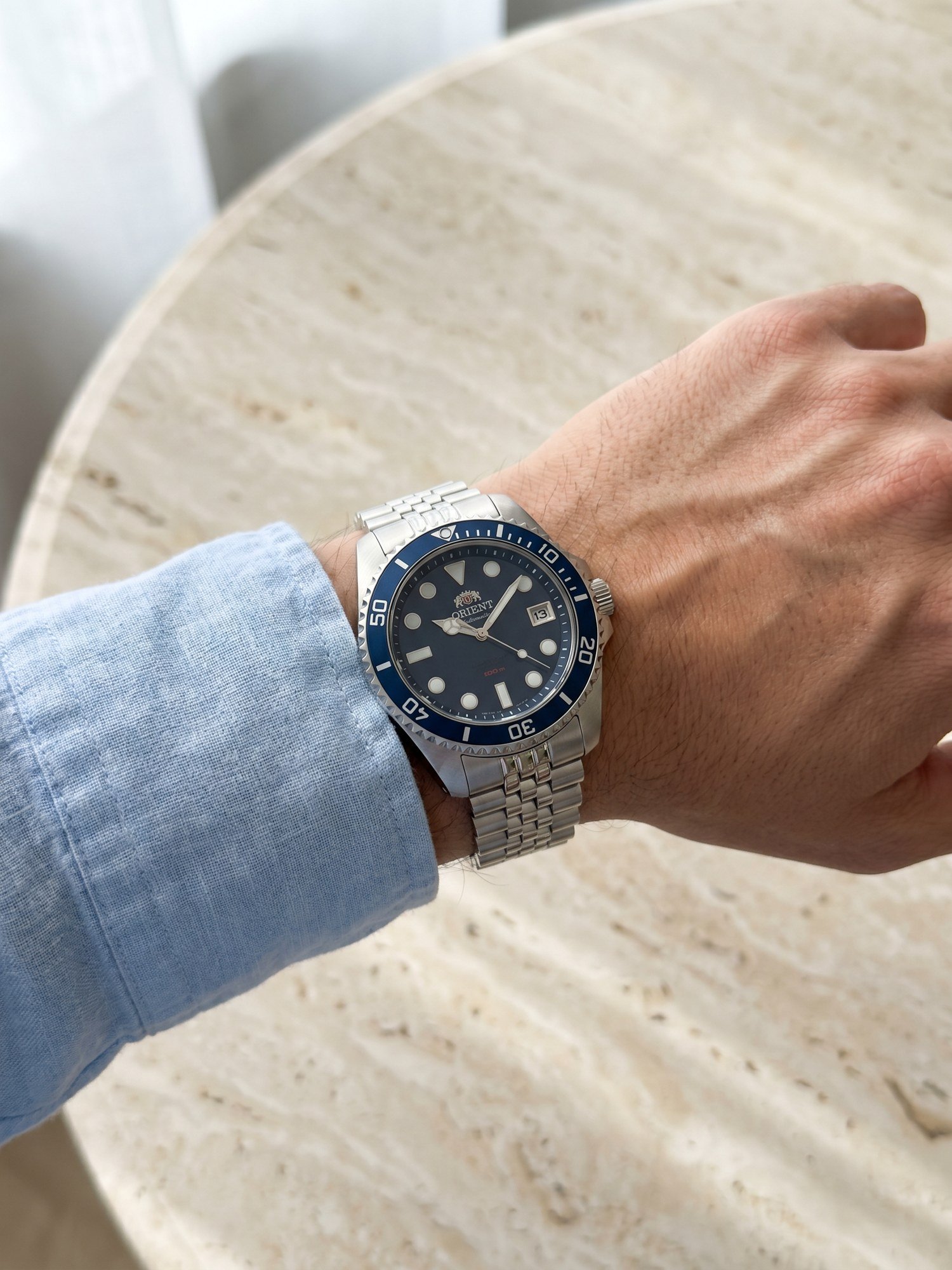 Orient Sub 39 (Submariner) Sport Sea 3 Estrelas Automático Azul