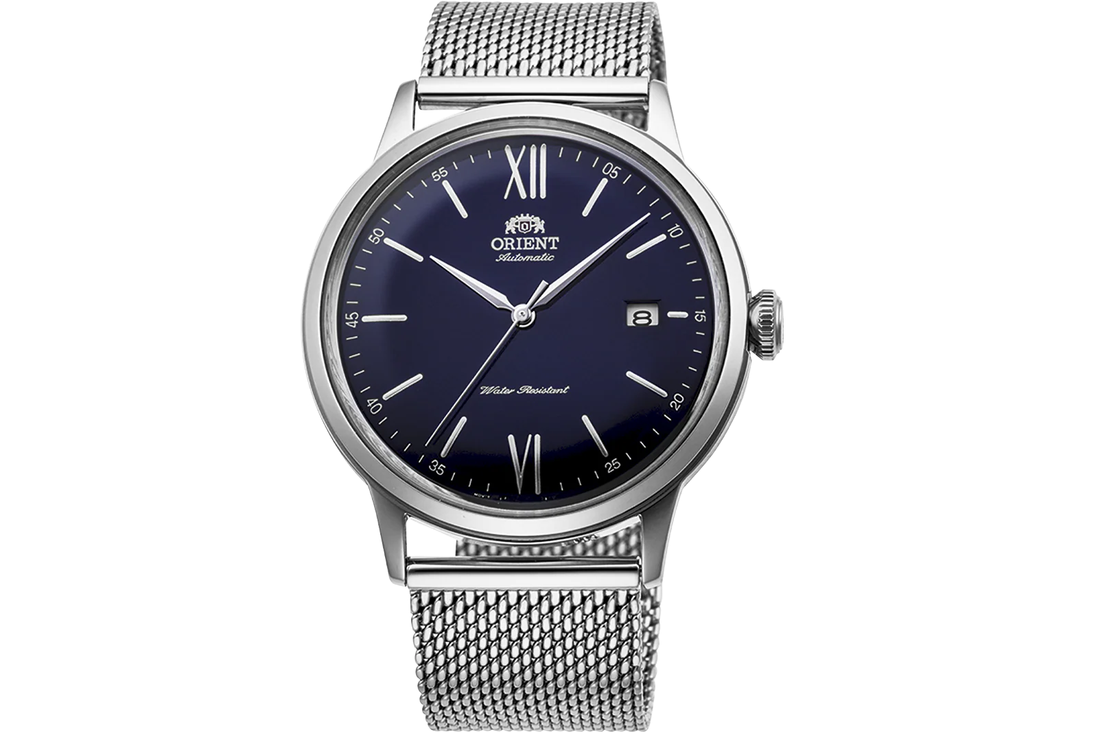 Orient Bambino V6 Automático Azul Couro