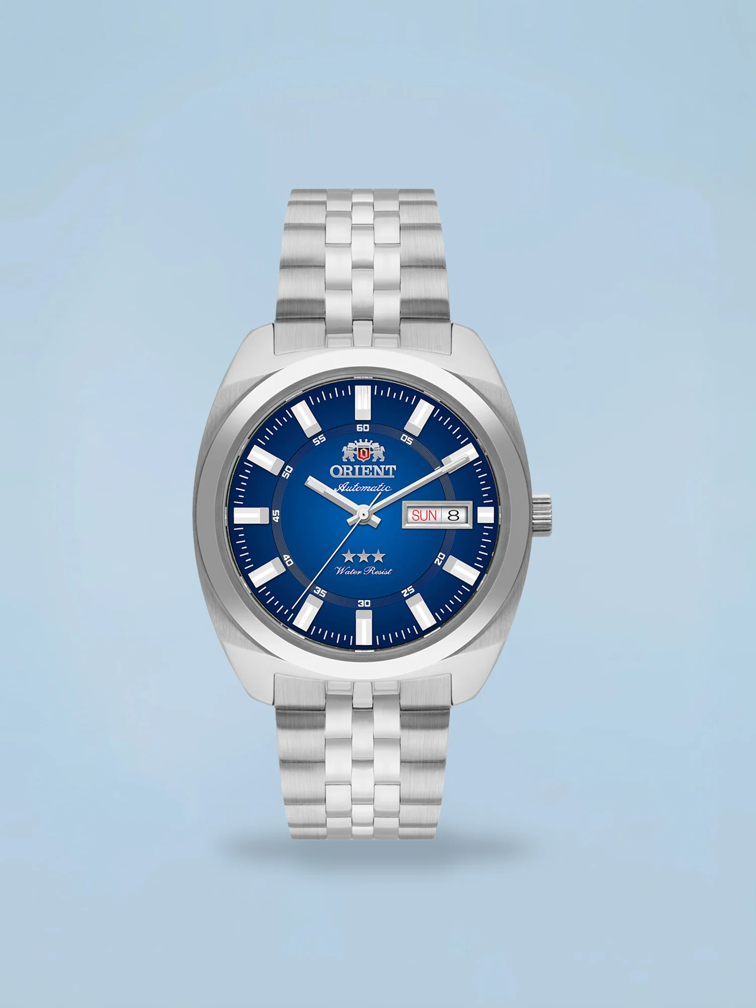 Orient Heritage 3 Estrelas Automático Azul Safira