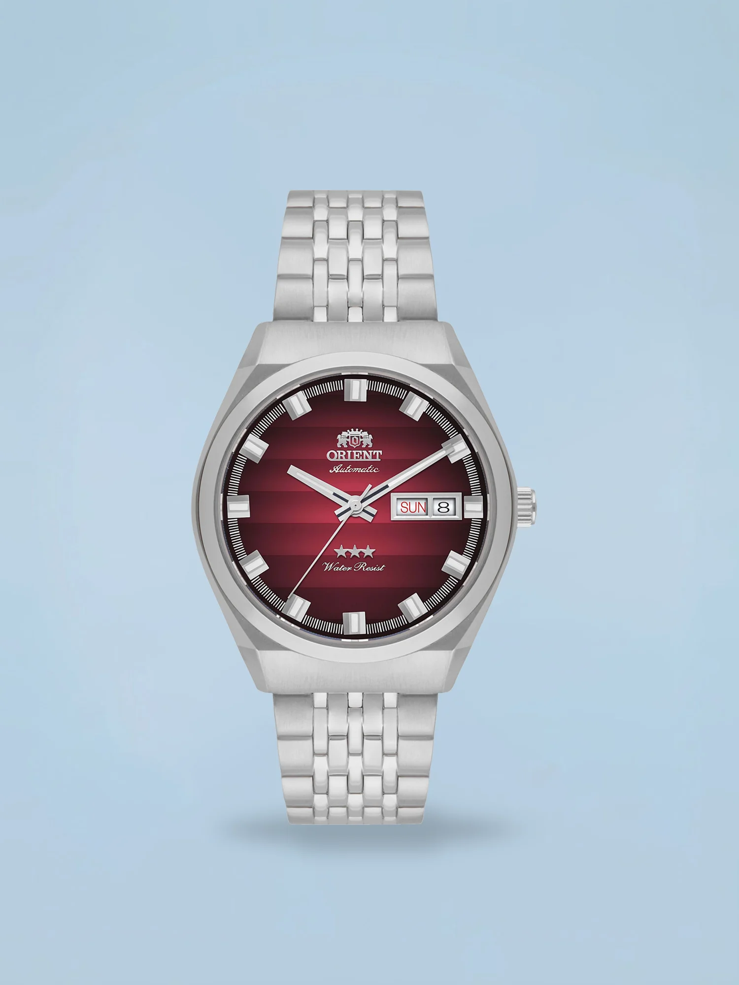 Orient Heritage 3 Estrelas Automático Vermelho