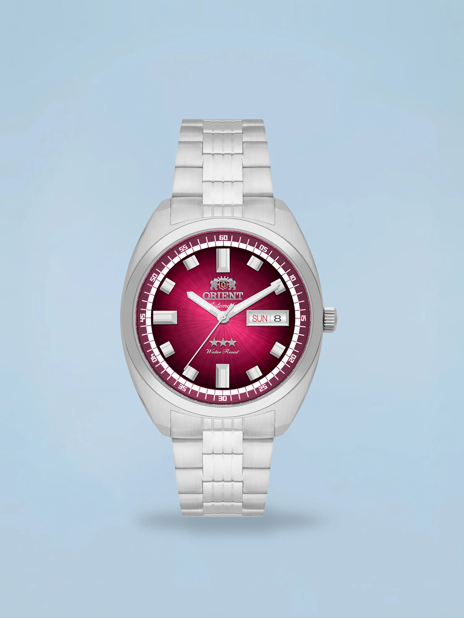 Orient Heritage 3 Estrelas Automático Vermelho