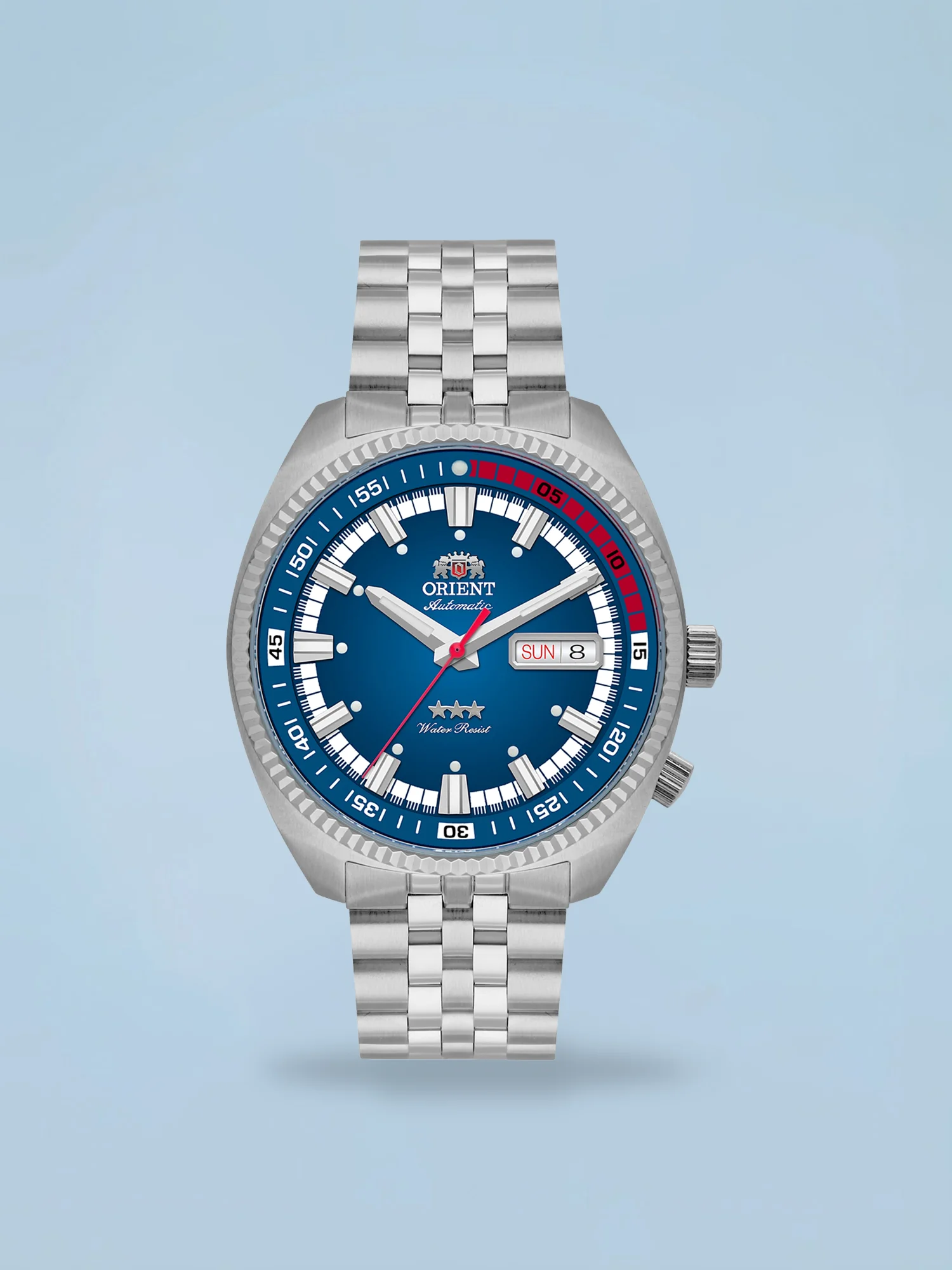 Orient Heritage 3 Estrelas King Diver Automático Azul