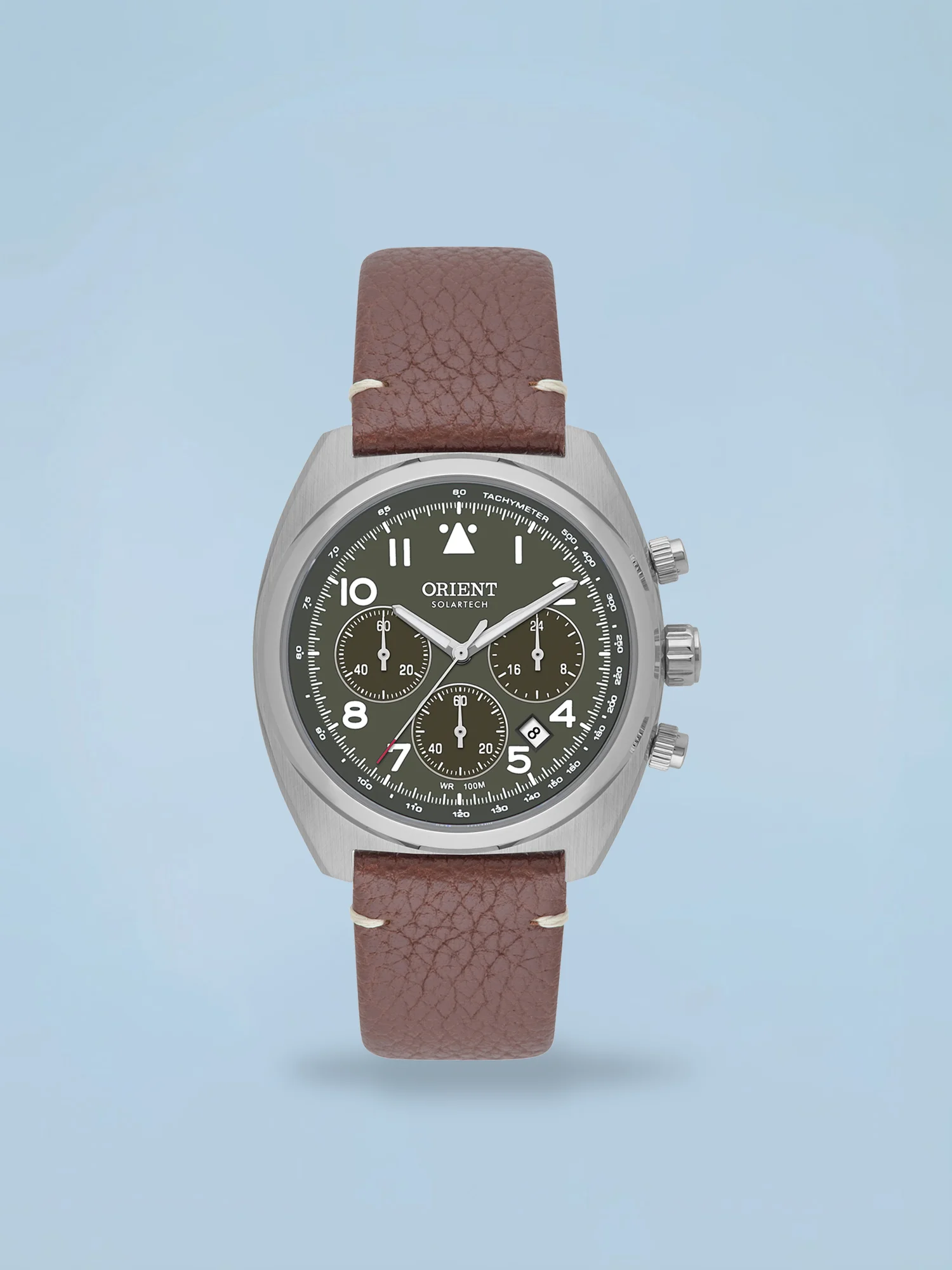 Orient Solartech Elite Air Solar Verde Couro