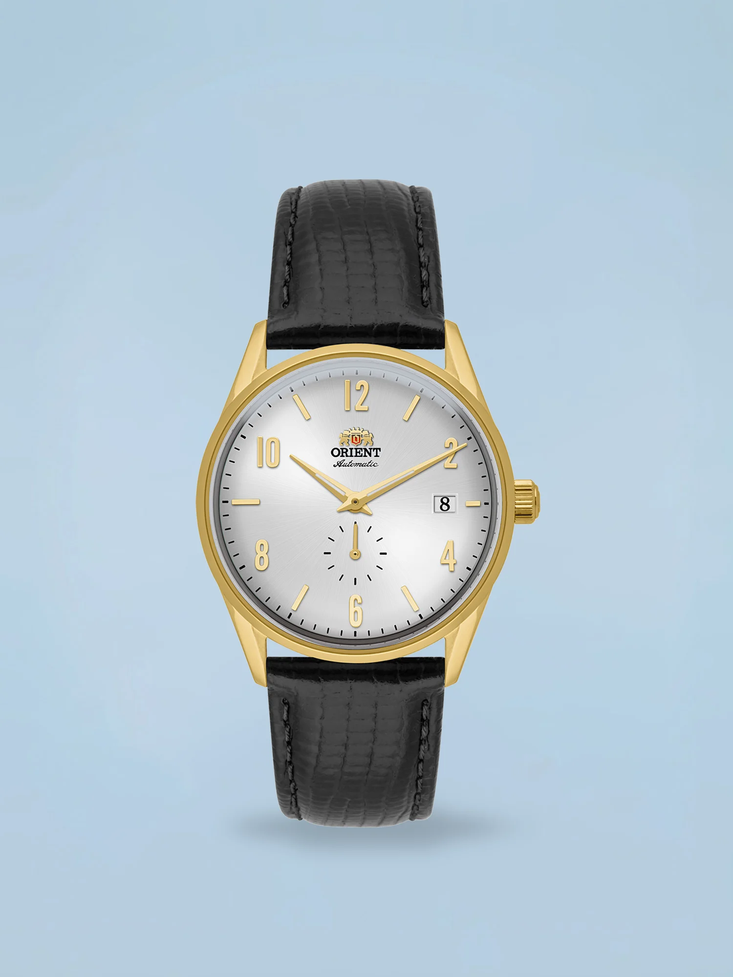 Orient Special Calibers Automático Dourado e Branco Couro