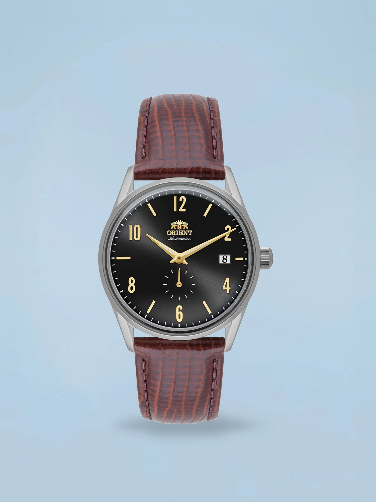 Orient Special Calibers Preto e Dourado Couro