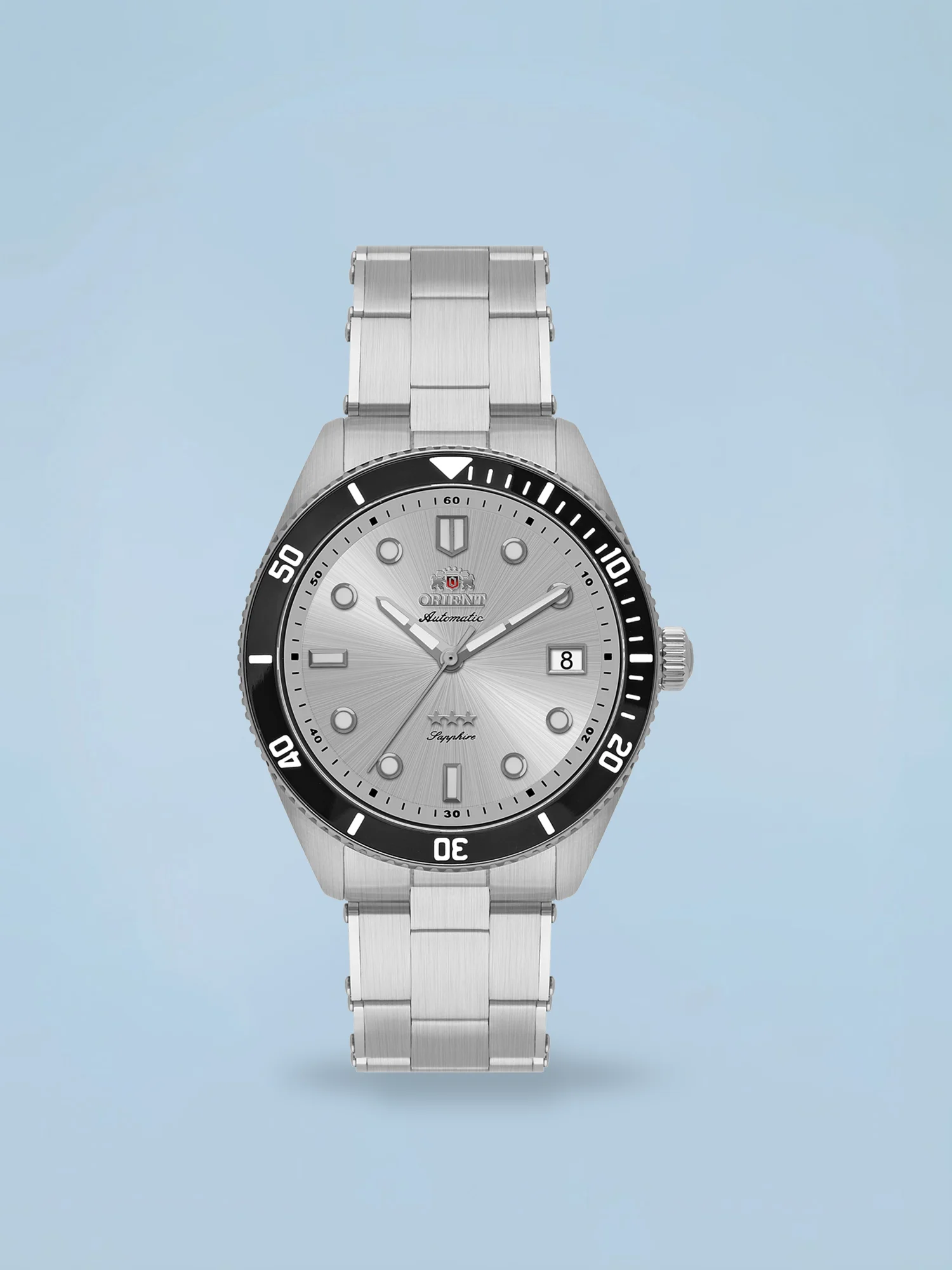 Orient Sport Sea 39mm 3 Estrelas Automático Branco