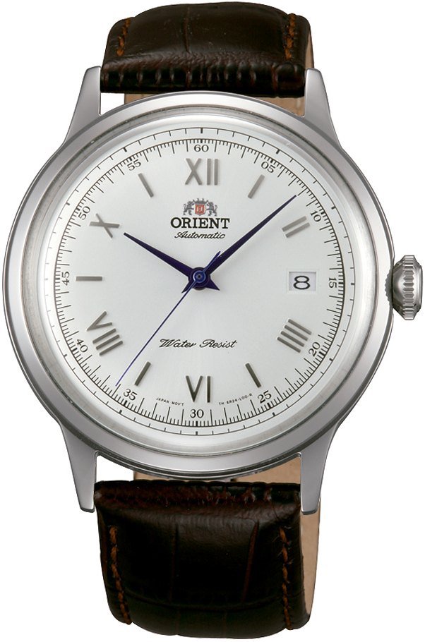 Orient Bambino Classic V2 Automático Branco Couro