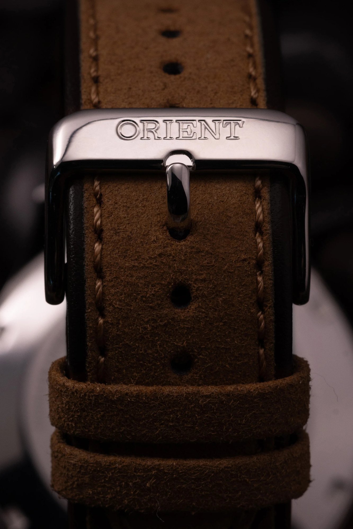 Relógio Orient Bambino V4 Automático Cinza Aço