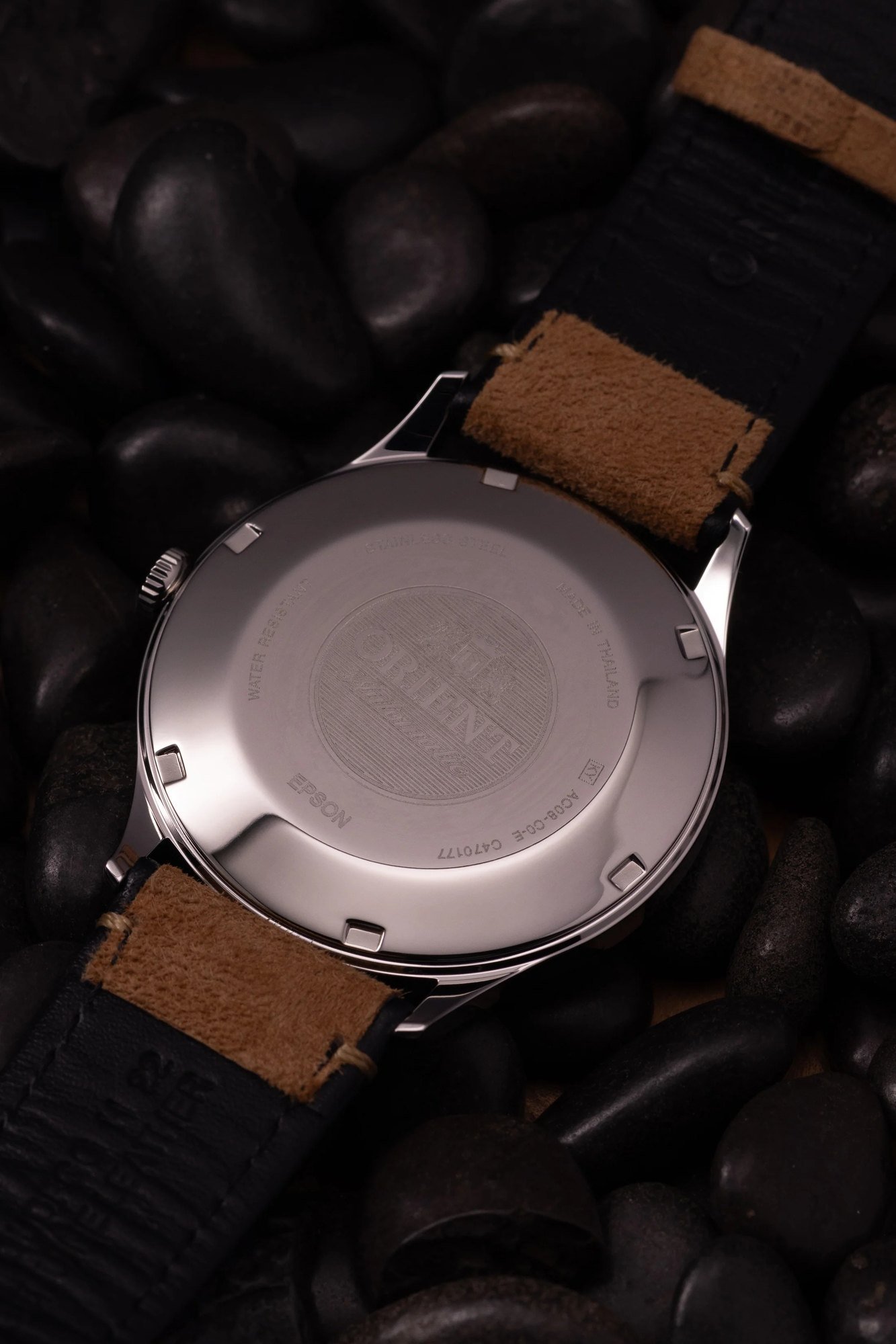 Relógio Orient Bambino V4 Automático Cinza Aço