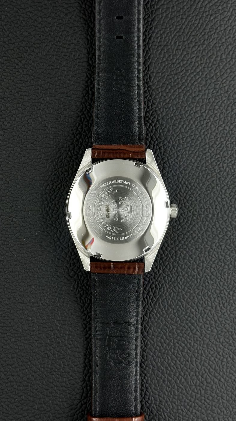 Orient Special Calibers Automático Azul Couro