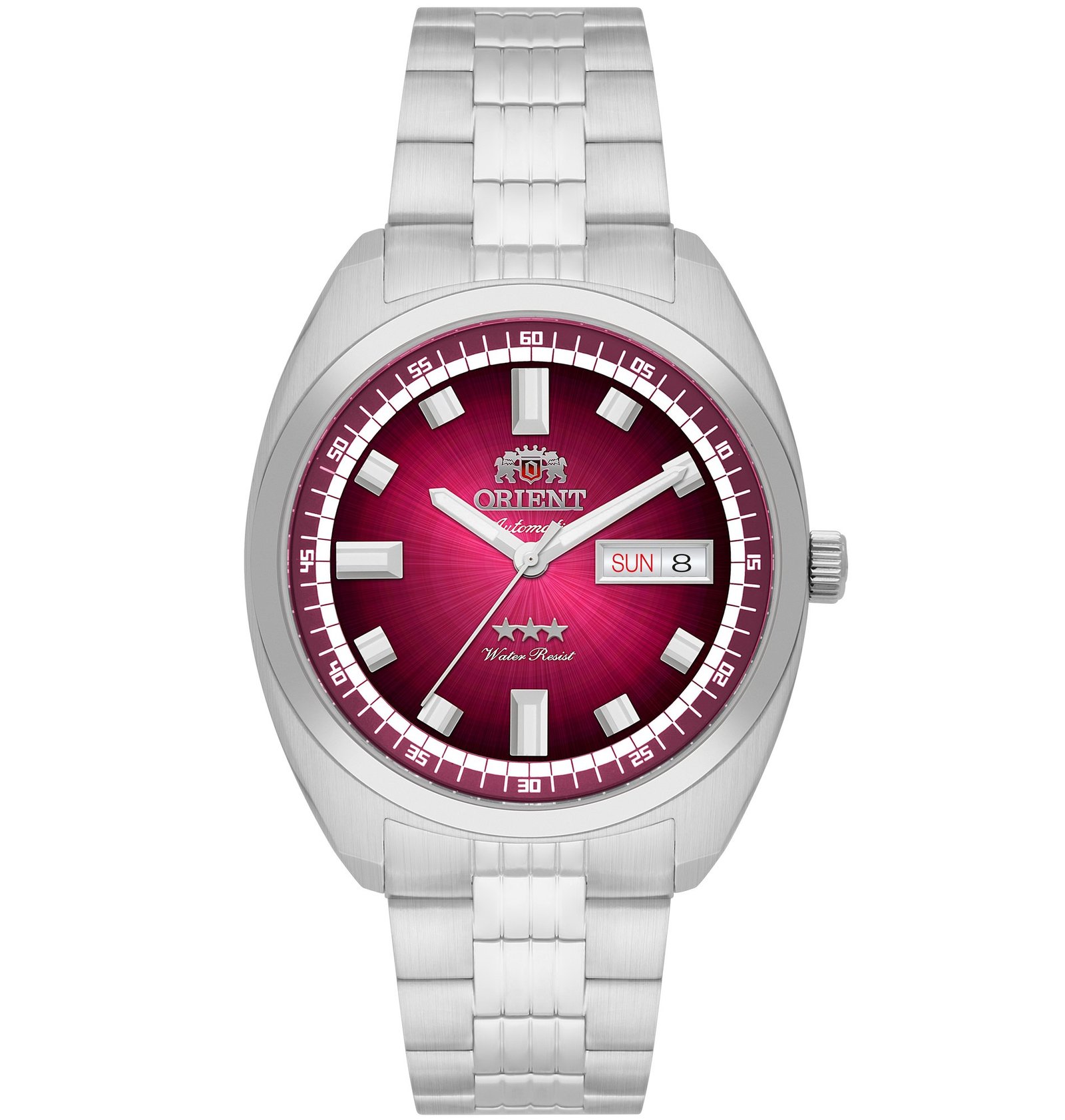 Orient Heritage 3 Estrelas Automático Vermelho