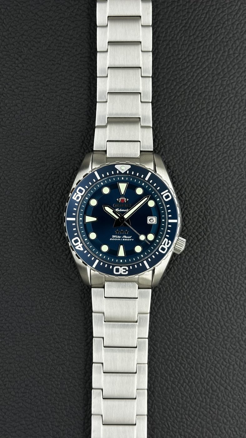Orient Sport Sea Diver ISO 3 Estrelas Automático Azul