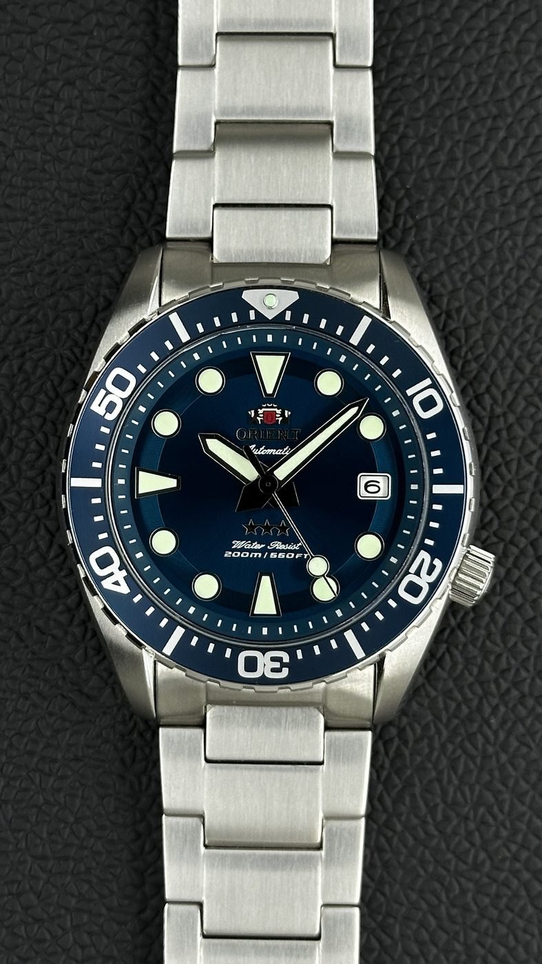 Orient Sport Sea Diver ISO 3 Estrelas Automático Azul