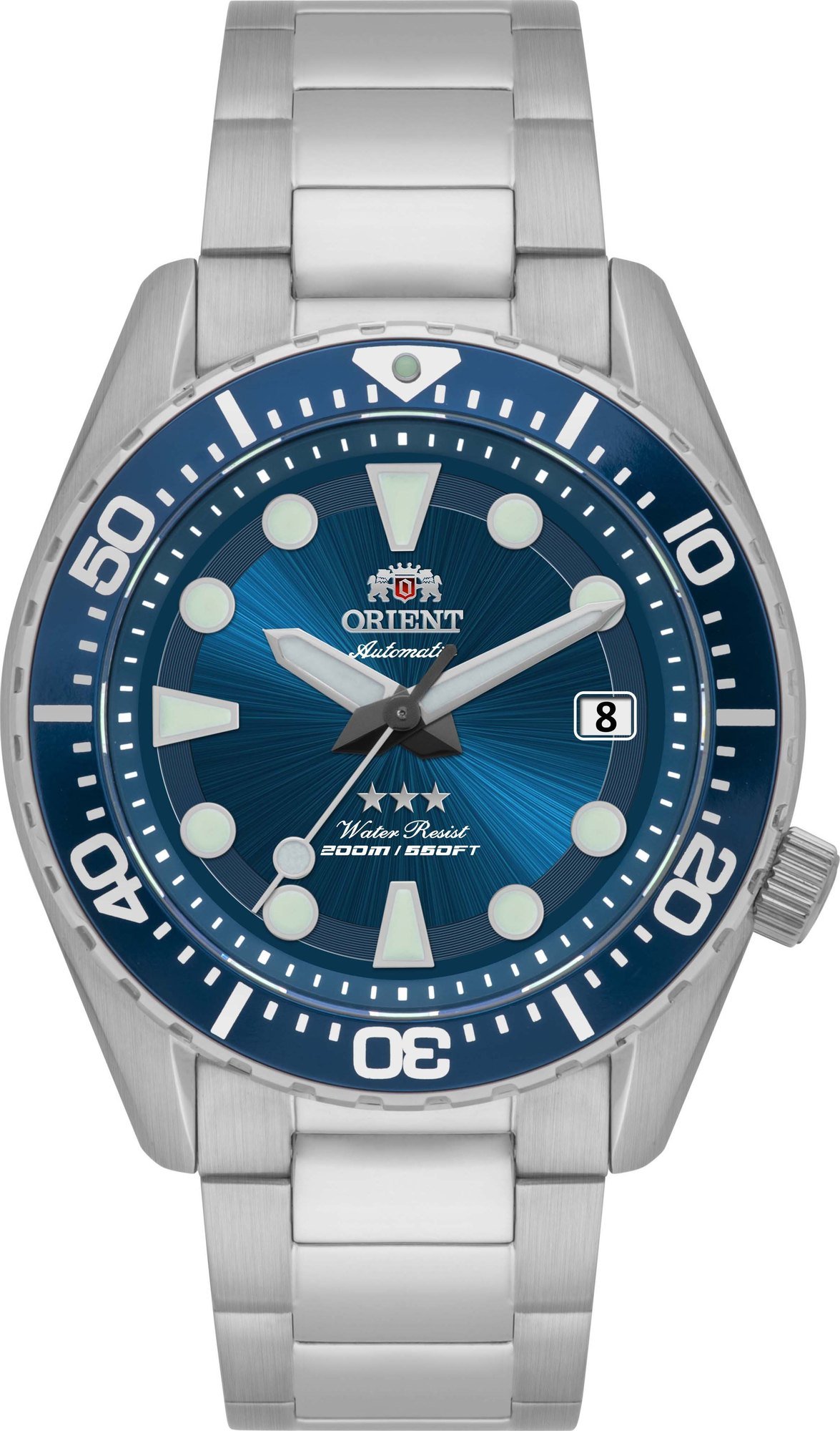 Orient Sport Sea Diver ISO 3 Estrelas Automático Azul