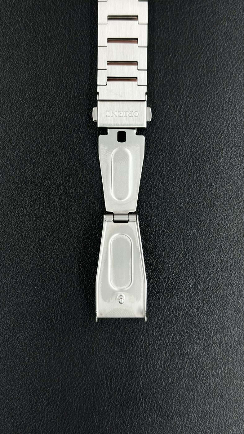 Orient Elegance 3 Estrelas Automático Preto Bracelete Integrado