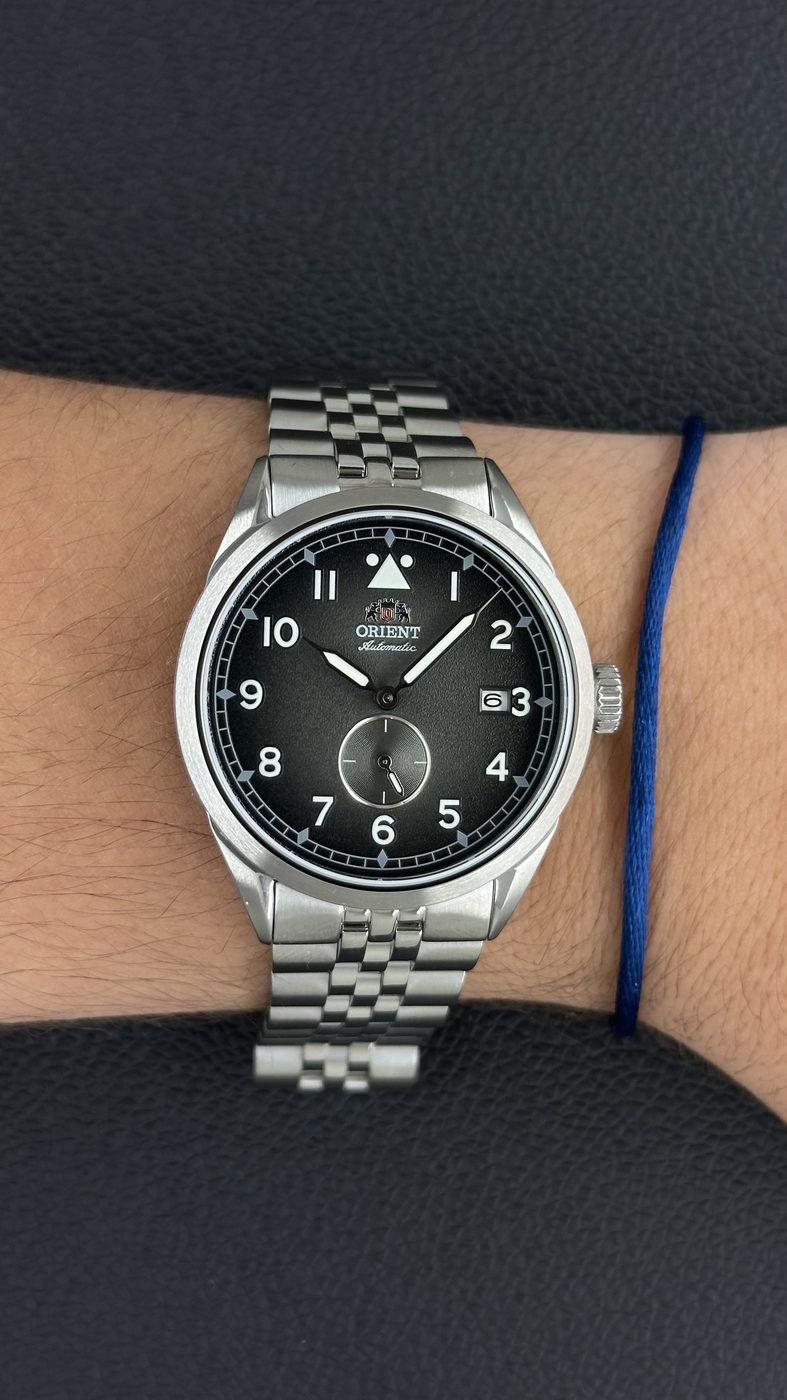 Orient Special Calibers Pilot Automático Cinza / Preto