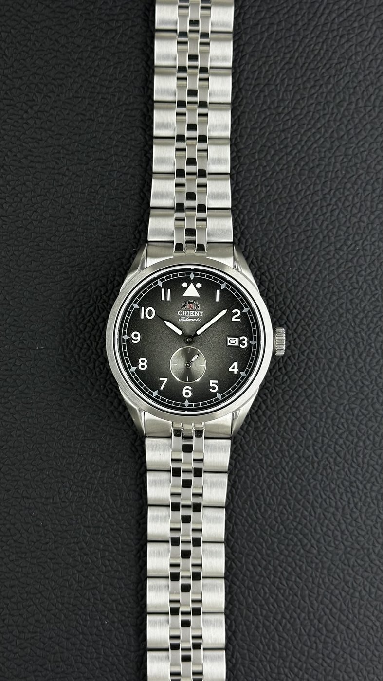 Orient Special Calibers Pilot Automático Cinza / Preto