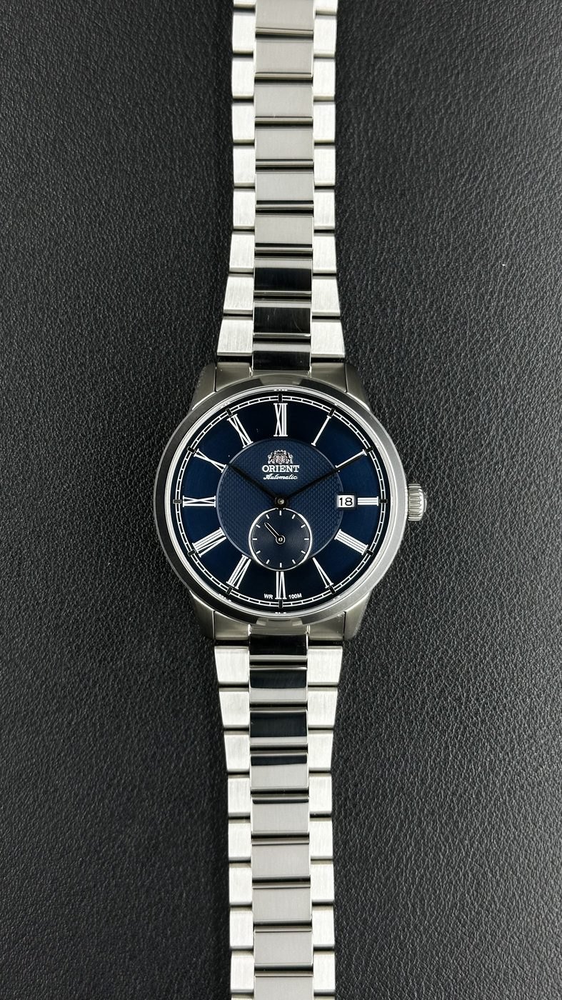 Orient Special Calibers Romano Automático Azul Marinho