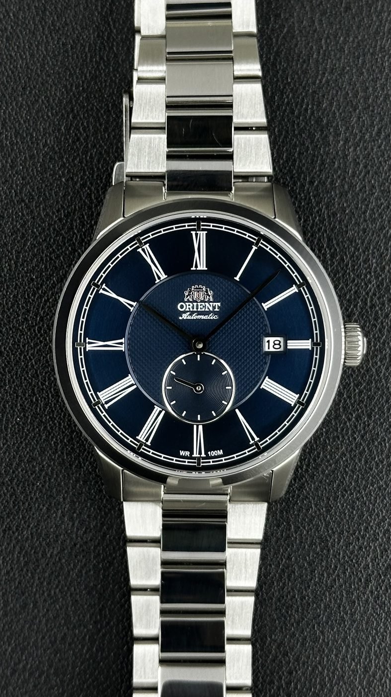 Orient Special Calibers Romano Automático Azul Marinho