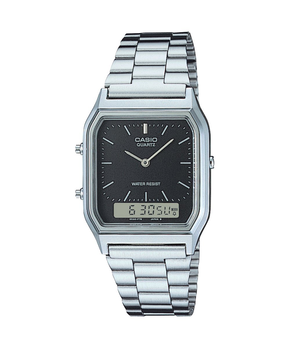 Casio Vintage Anadigi AQ-230A-1DMQ Preto