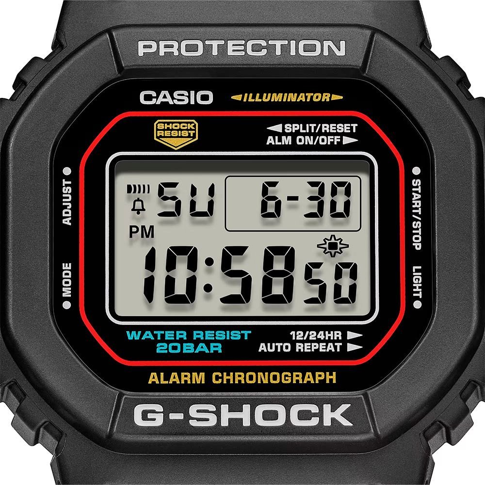 G-Shock DW-5600RL-1DR Classico