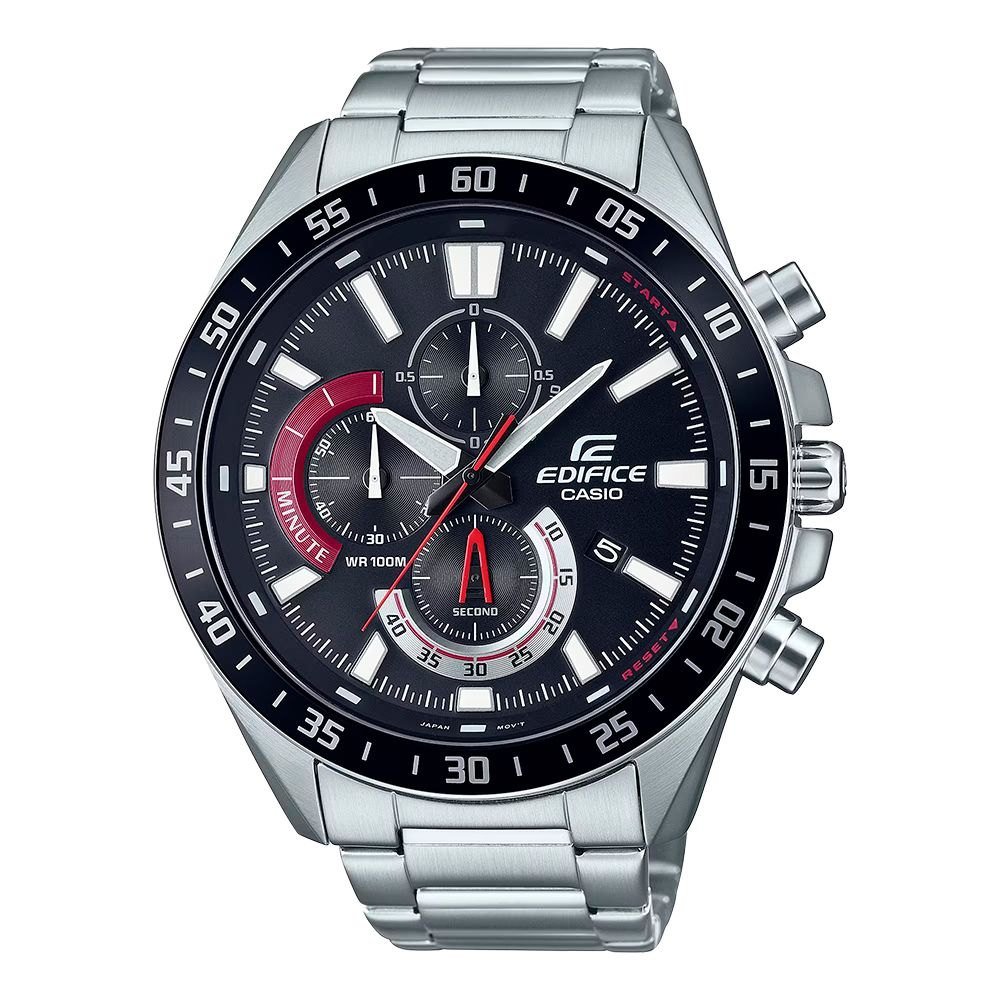 Casio Edifice Cronógrafo EFV-620D-1A4V Preto