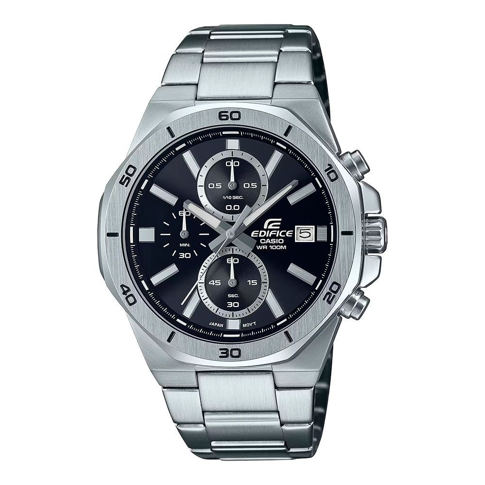 Casio Edifice Cronógrafo EFV-640D-1AV Preto