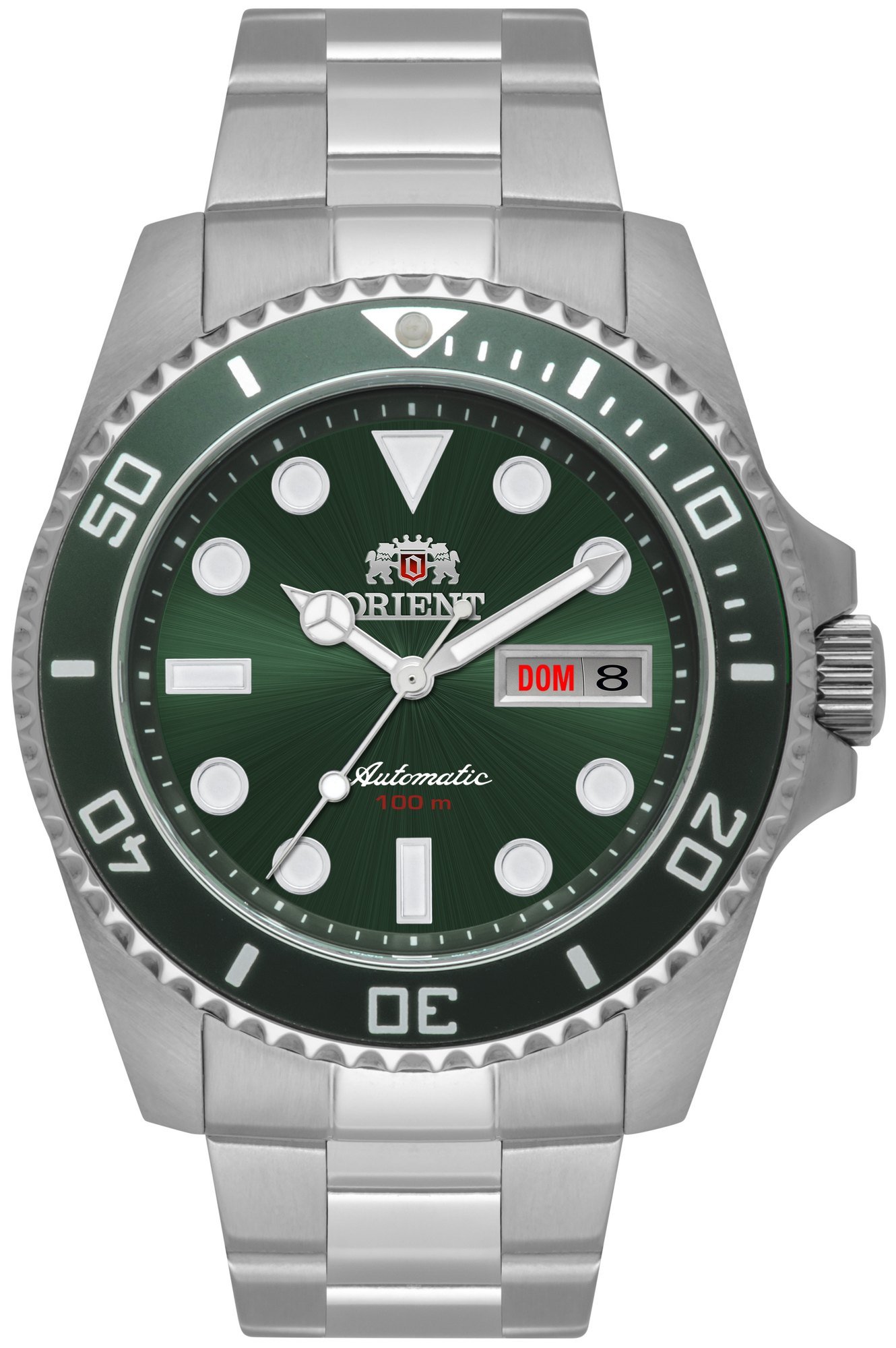Orient Submariner 3 Estrelas Automático Verde