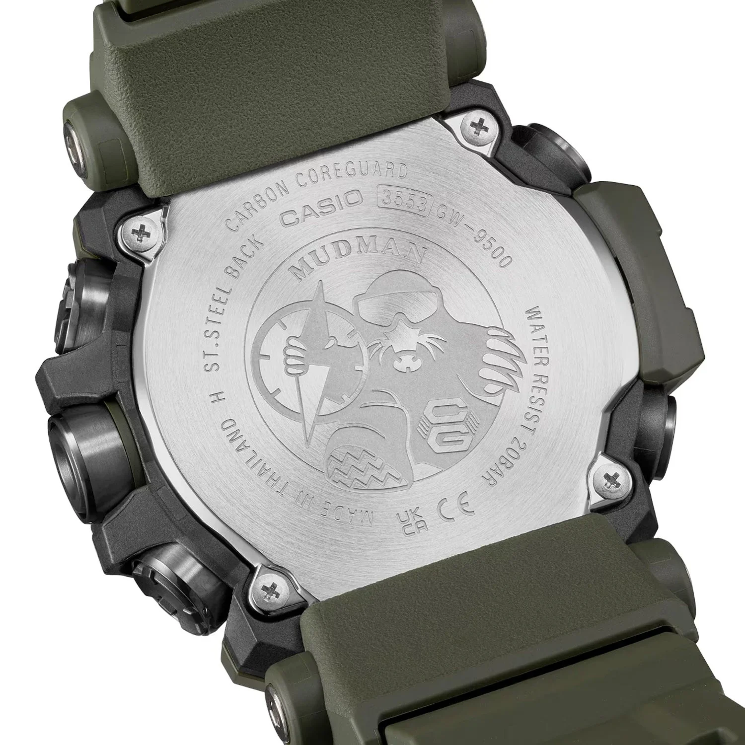 G-Shock Mudman GW-9500-3DR Verde
