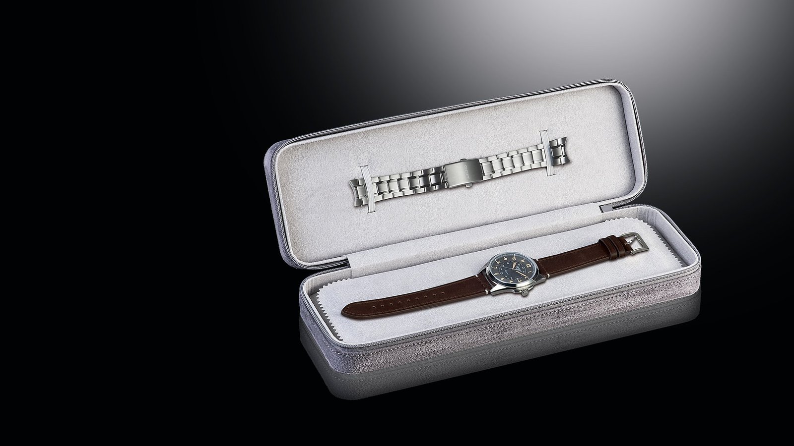 Orient Solartech Elite Land Troca Pulseira Azul