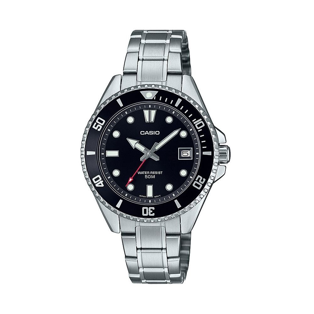 Casio Duro 36mm MDV-10D-1A1V Preto