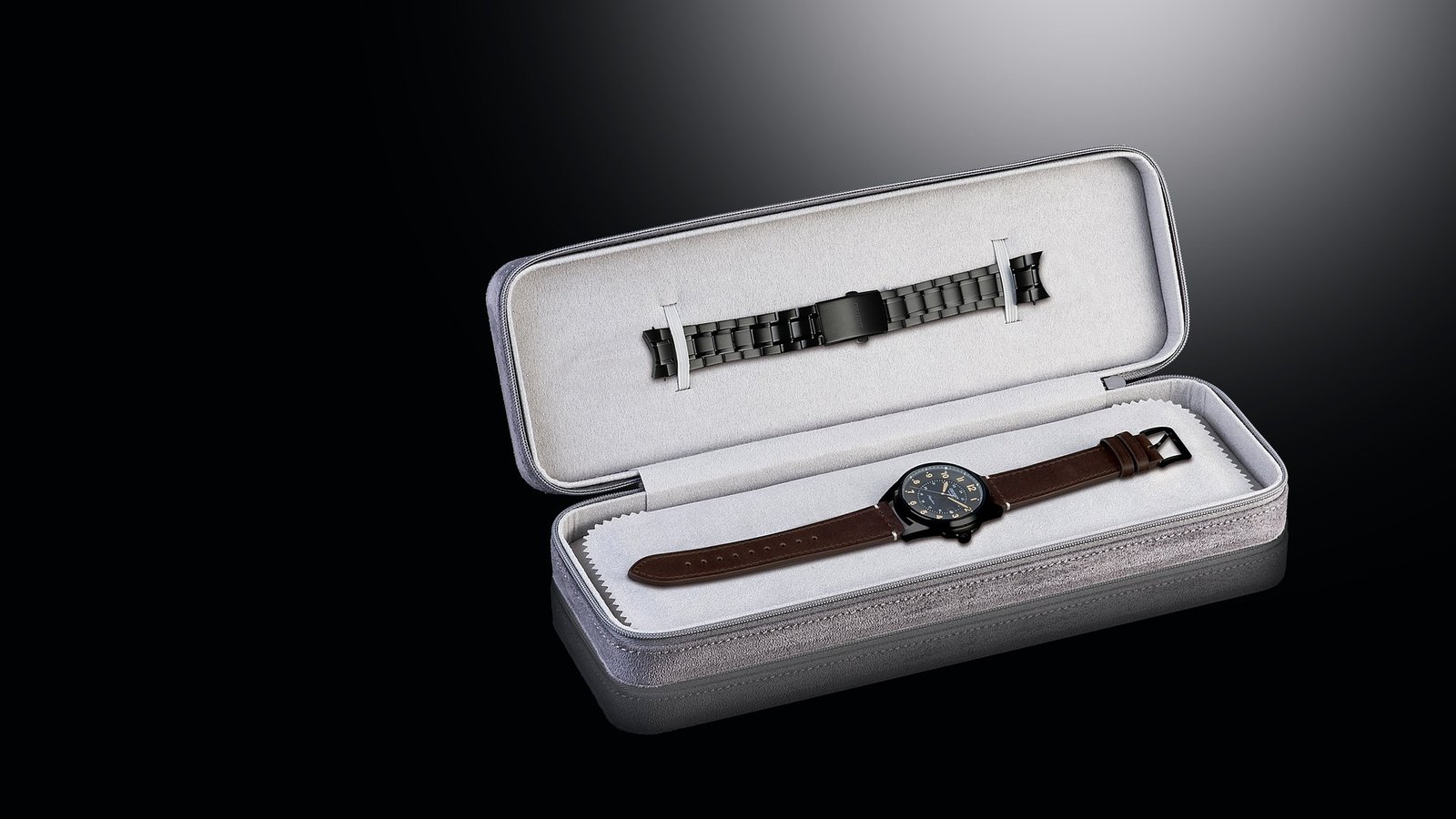 Orient Solartech Elite Land Troca Pulseira All Black