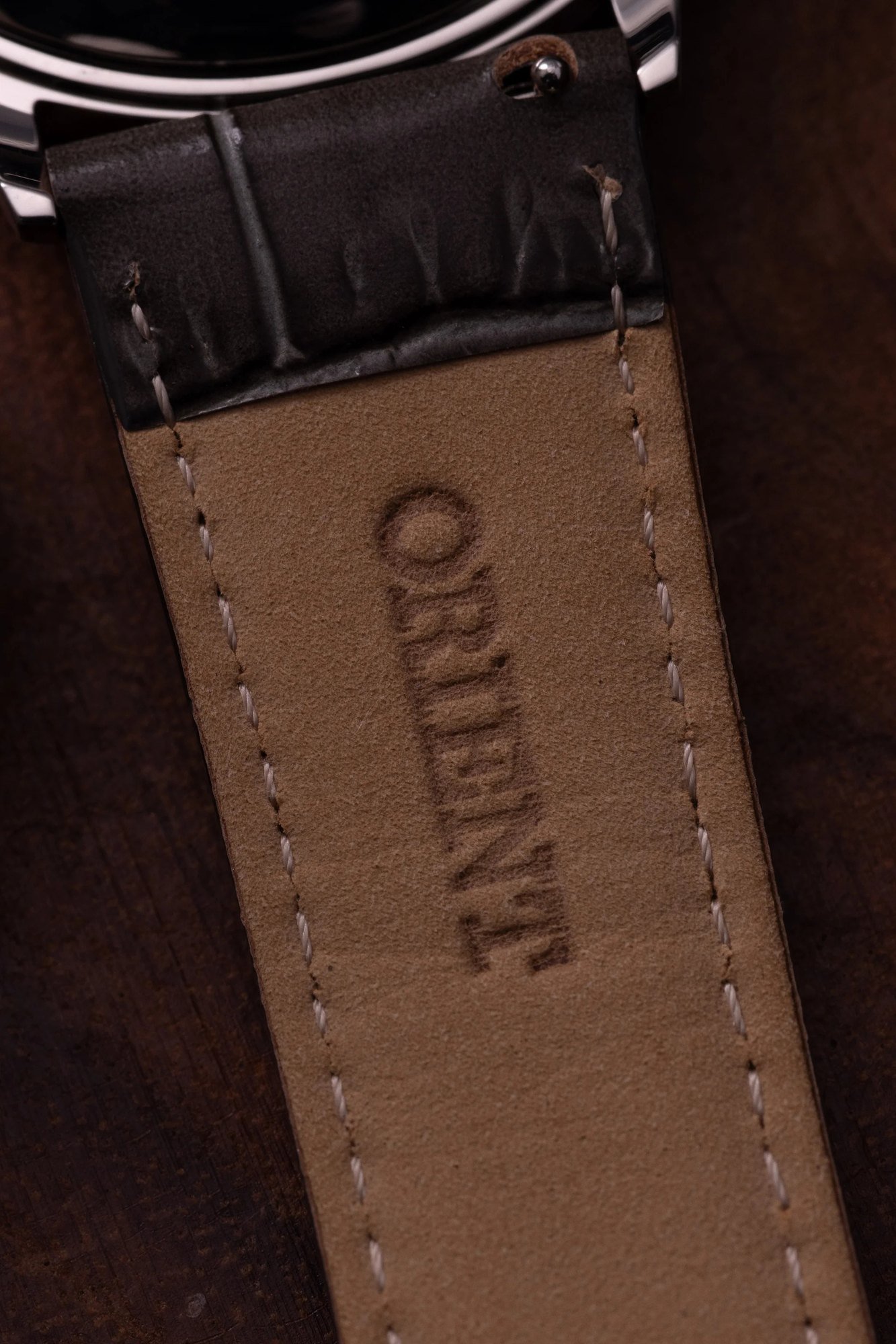Orient Bambino V2 Automático Vermelho Couro