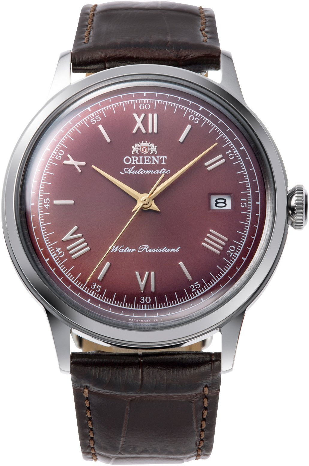 Orient Bambino V2 Automático Vermelho Couro