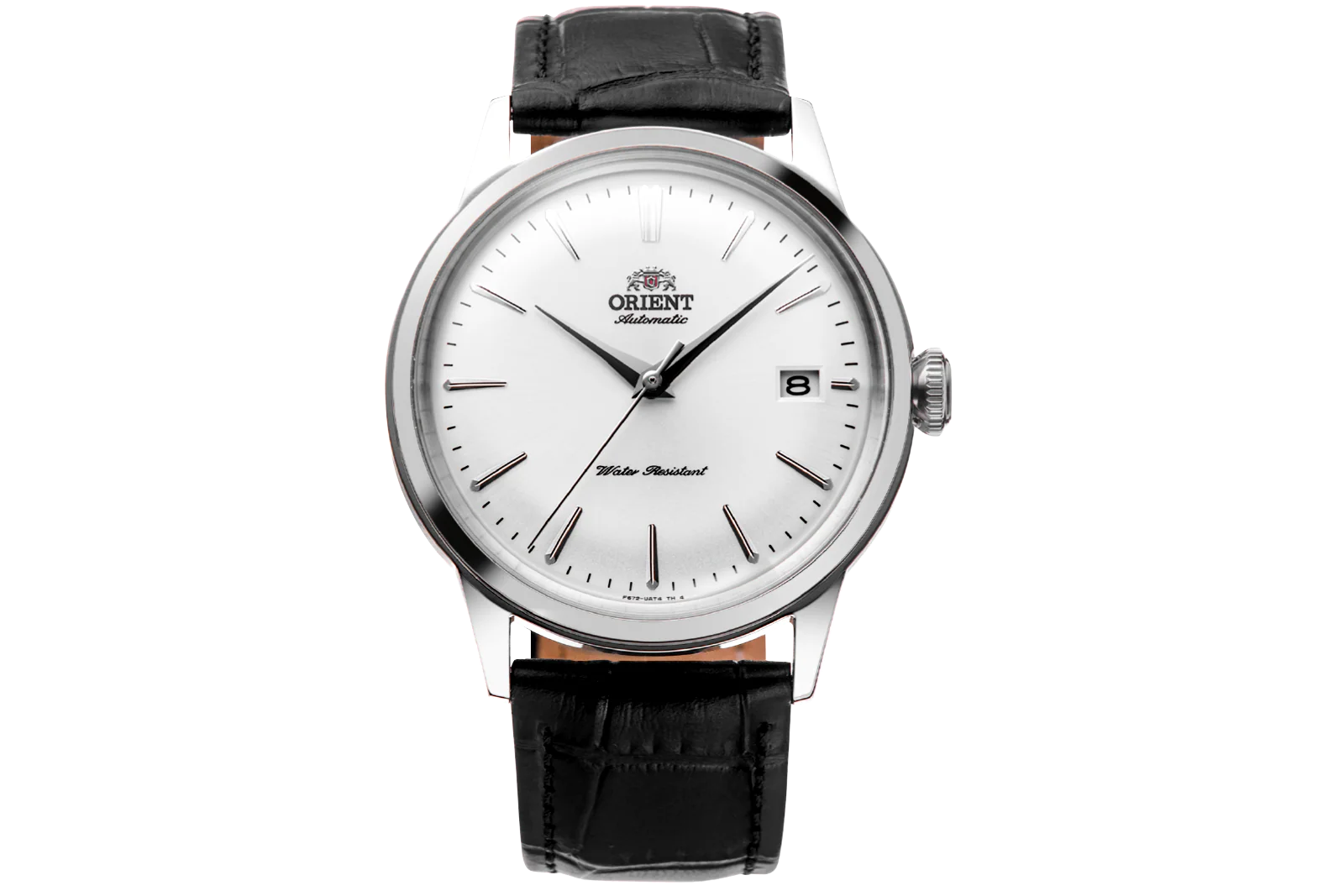 Orient Bambino V7 Automático Branco Couro