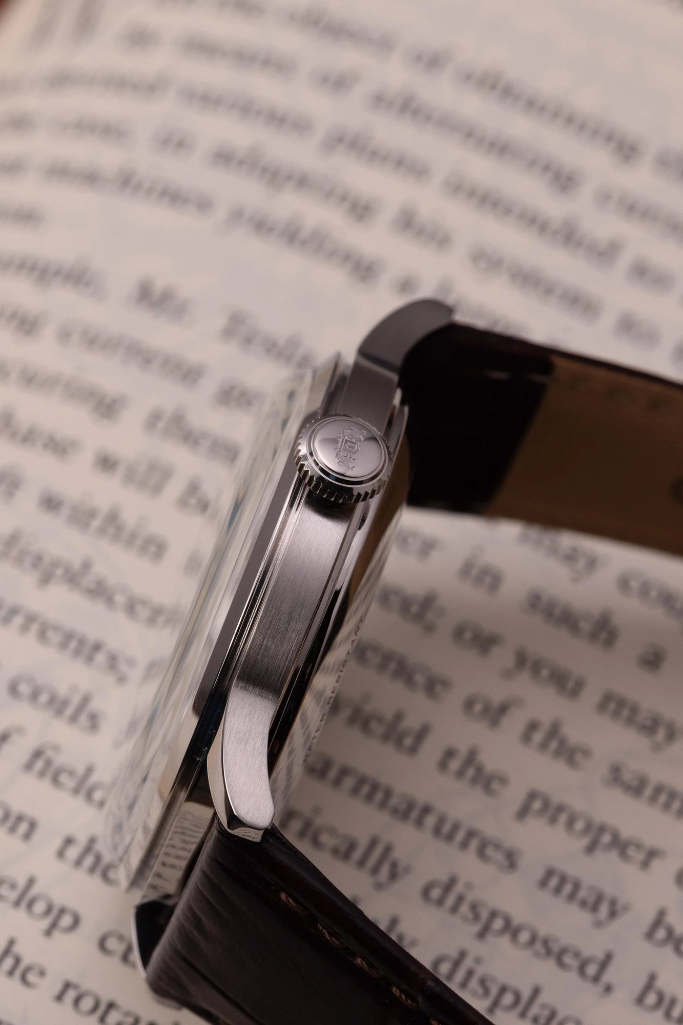 Orient Bambino Open Heart Automático Branco Couro
