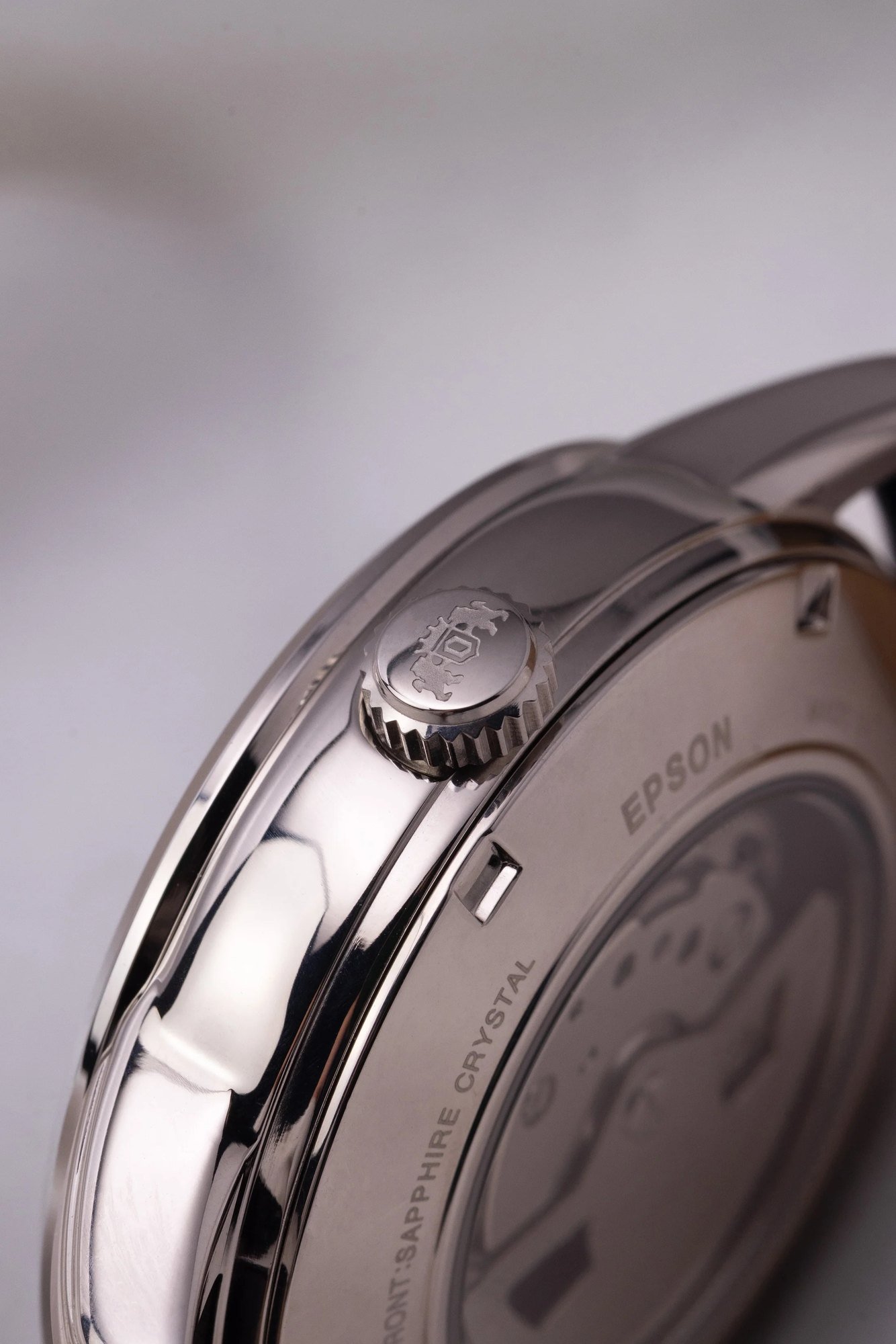 Orient Bambino Sun & Moon V3 Automático Azul Couro