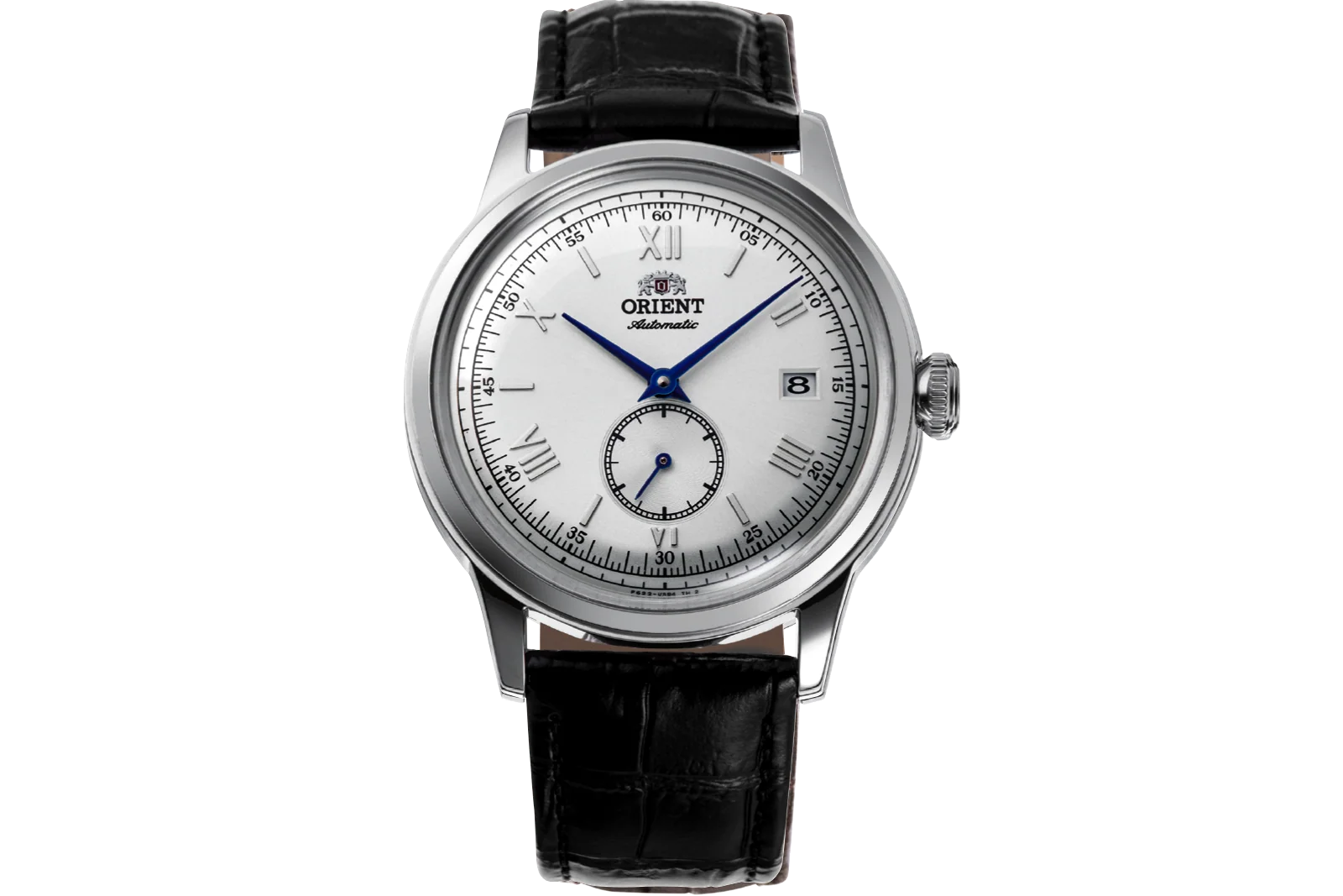 Orient Bambino V2 Small Seconds Automático Branco Couro