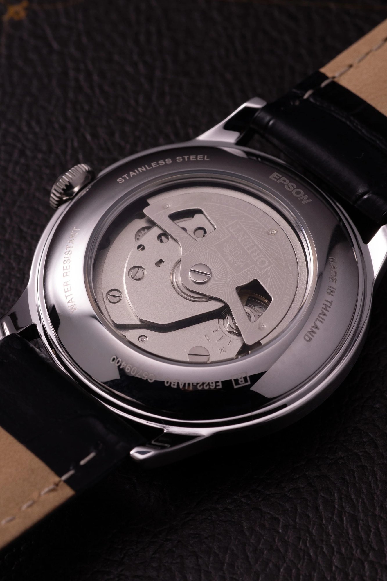 Orient Bambino V2 Small Seconds Automático Branco Couro