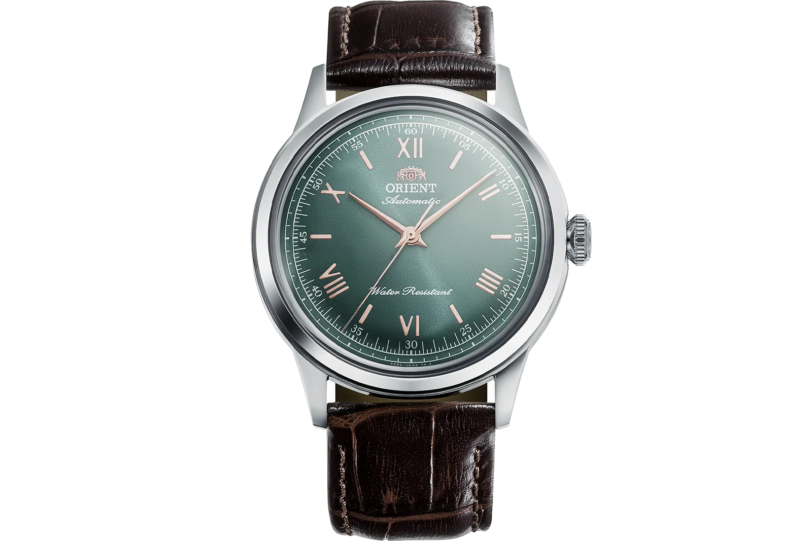 Orient Bambino V2 Automático Verde Couro