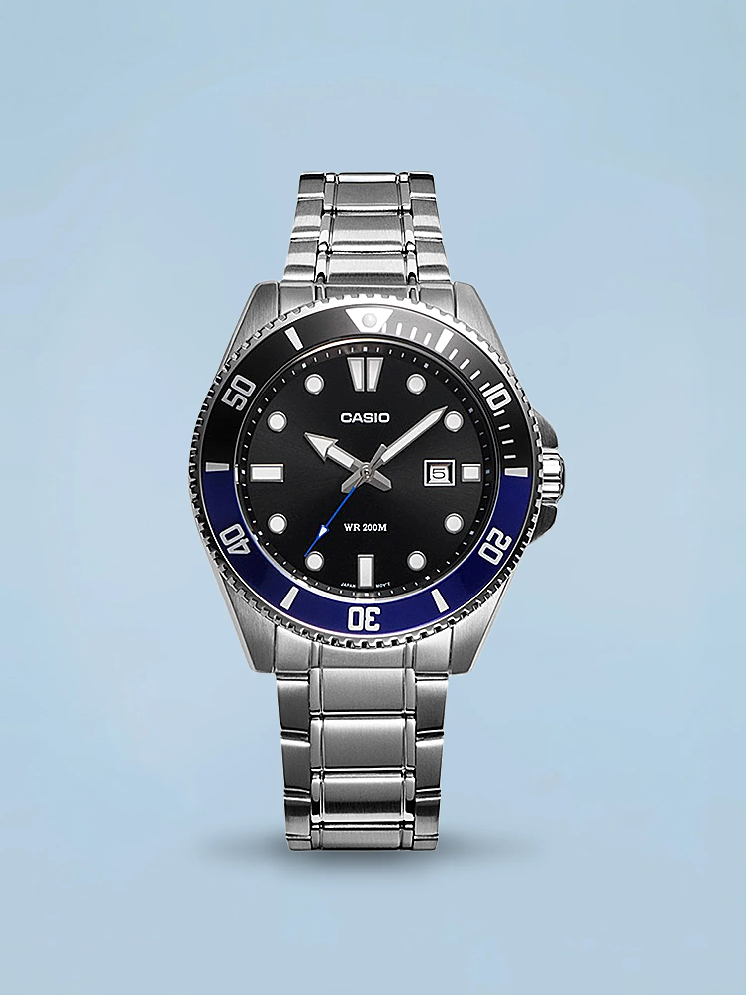 Casio Duro MDV-107D-1A2V Azul e Preto (Batman)