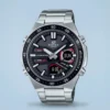 Casio Edifice Anadigi EFV-C110D-1A4V Preto