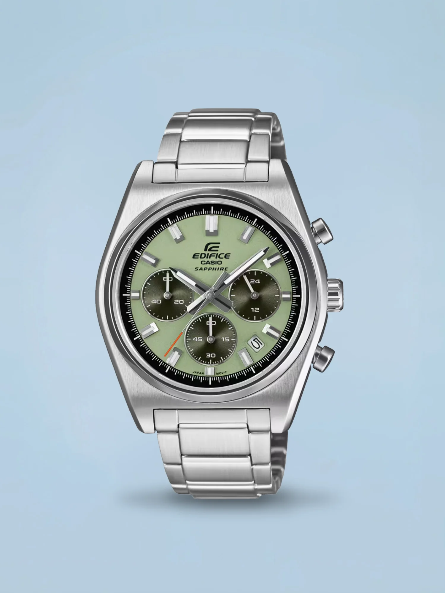 Casio Edifice Cronógrafo EFB-730D-3AV Verde Pistache