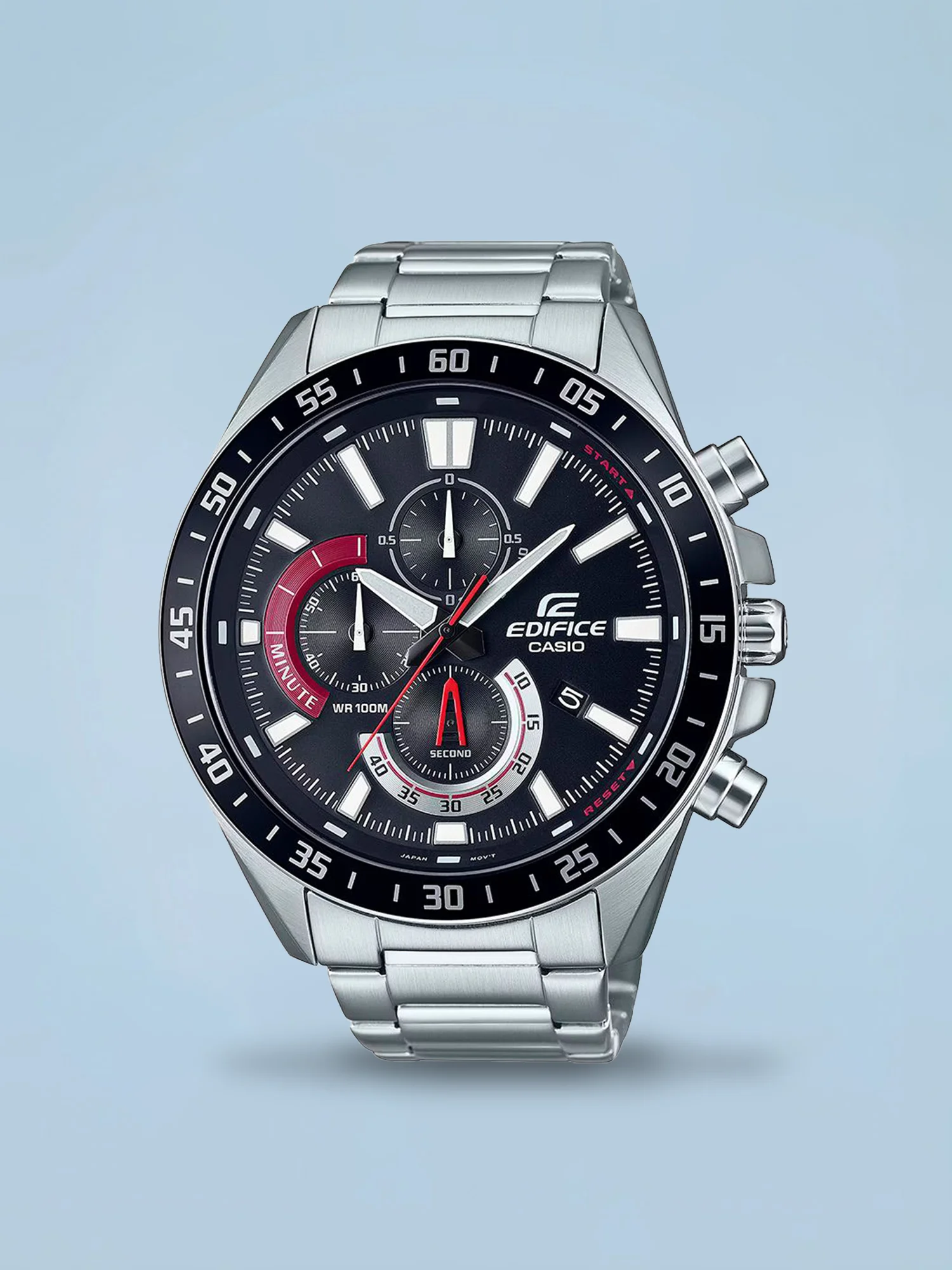 Casio Edifice Cronógrafo EFV-620D-1A4V Preto